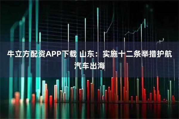 牛立方配资APP下载 山东：实施十二条举措护航汽车出海